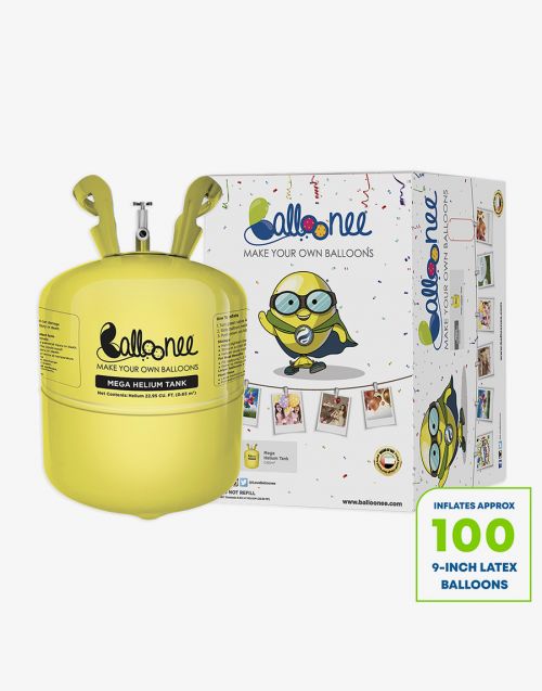 Balloonee Mega Disposable Helium Party Kit